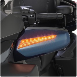 Amber LED Side View Mirror Running Lights & Turn Signals for the Can-Am Spyder F3T / F3 Limited (2019+) & RT Models (2020+)